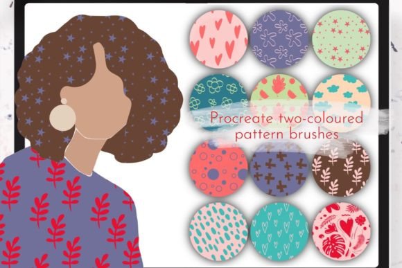 Elevating Digital Design with Procreate Brushes Double Textured, Stamp and Magic Patterns
