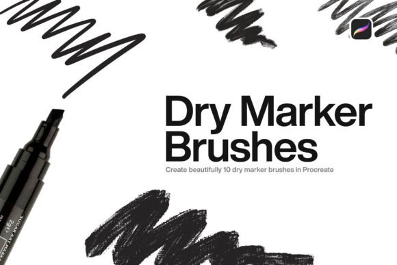 Evaluating 10 Dry Marker Brushes for Procreate: A Practical Guide