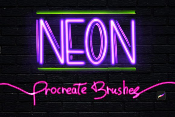 Master Neon Effects with Procreate Brushes