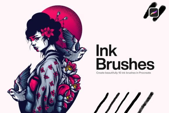 Mastering Digital Inking: A Guide to 10 Ink Brushes for Procreate