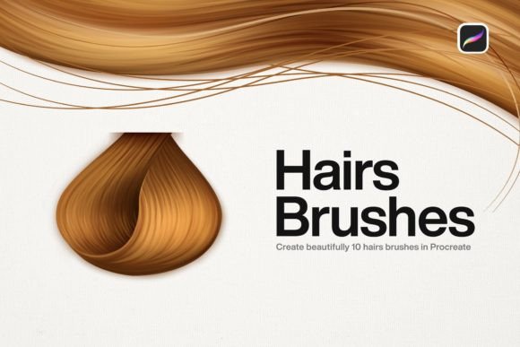 Mastering Digital Strands: A Guide to 10 Hair Brushes Procreate