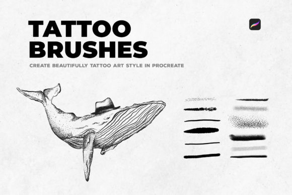 Mastering Ink on Glass: A Guide to the 12 Tattoo Art Brushes for Procreate