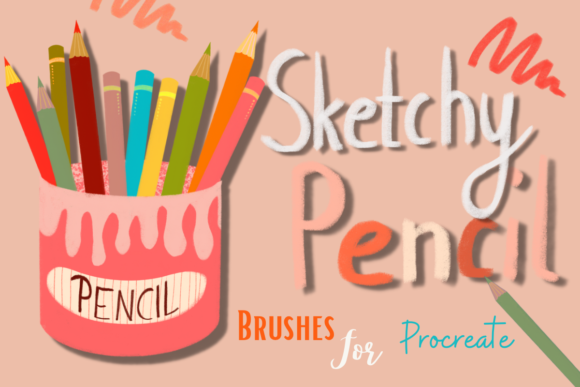 Mastering Textured Drawing with the Procreate Sketching Pencil Set Brushes