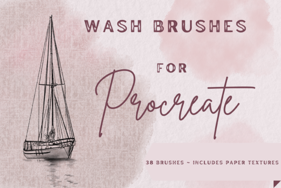 Procreate Wash Brushes X 38: A Creative Toolkit